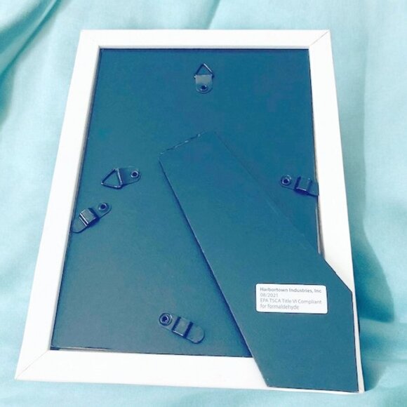 White & Natural Two-Tone Photo Frame 5 x 7 - Picture 4 of 5